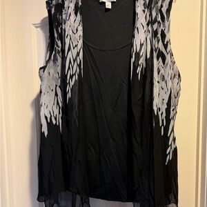 dressbarn Black Top with Subtle Sheen. Make an offer.